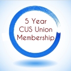  CUS Union Membership - 5 Year Membership