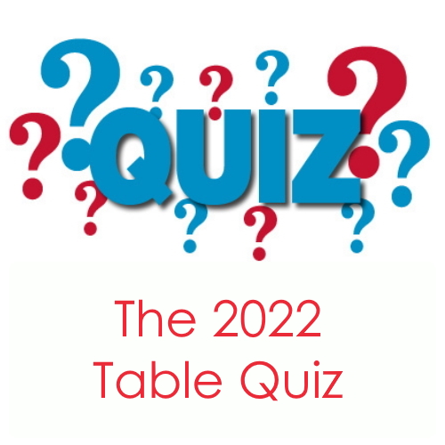 2022 Table Quiz